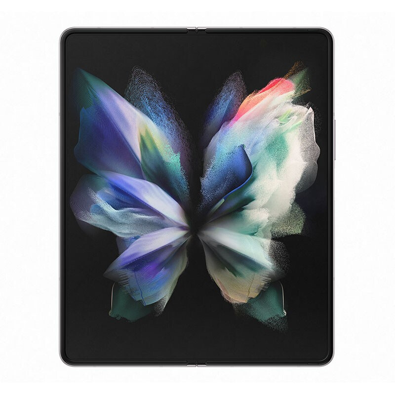 [新品到货]三星Galaxy Z Fold3 5G 12GB+256GB 折叠屏5G手机韩版单卡 联通电信5G 雪川银