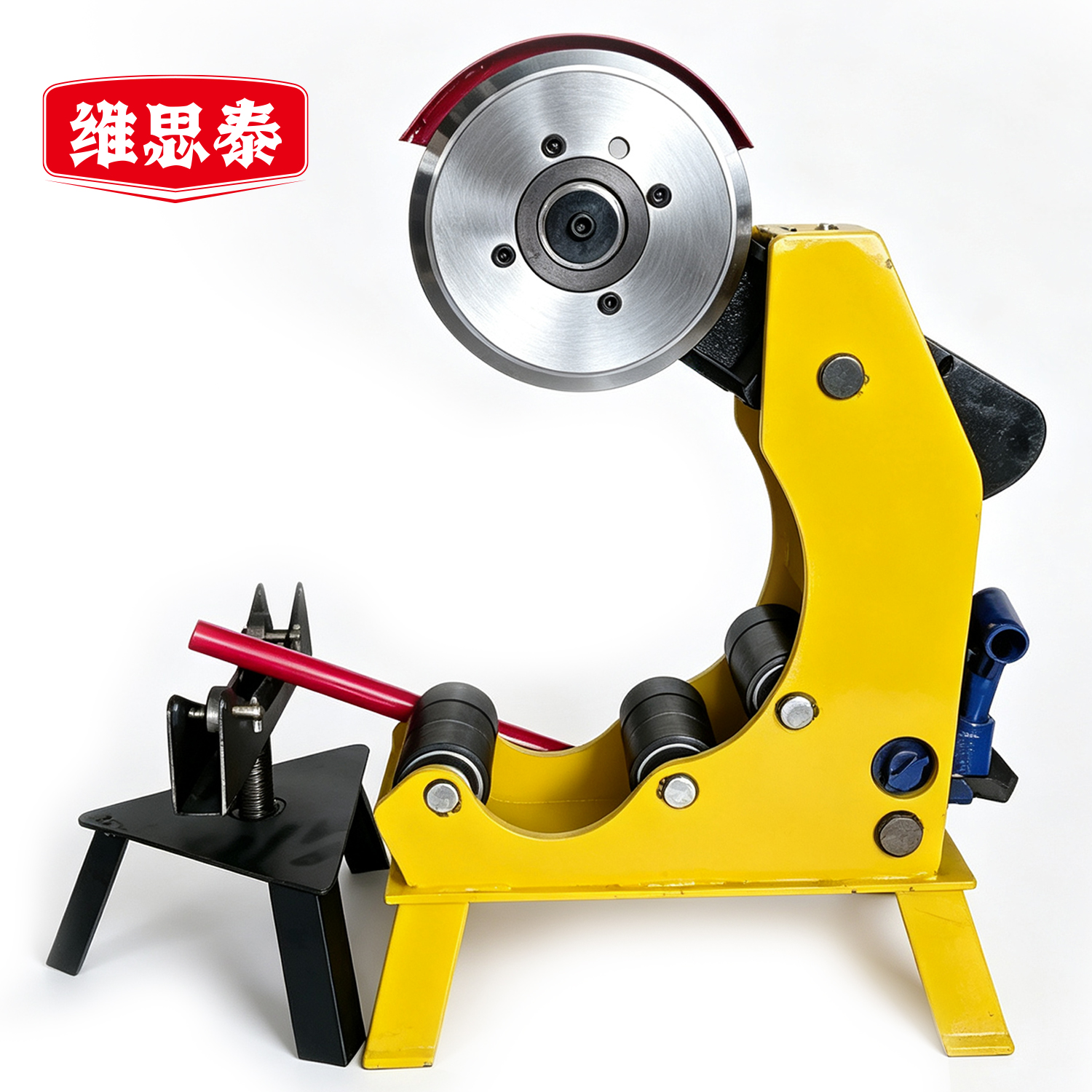 维思泰 电动切管机压槽机割管沟槽断管器 0.75kw/10mm/380V 台高清大图