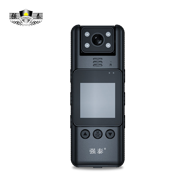 强泰P5摄像录音笔180度镜头旋转 高清胸前佩戴摄像机一键录像录音64GB