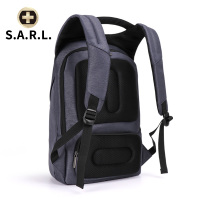 S.A.R.L瑞士双肩包都市休闲运动休闲包多功能尼龙防泼水双肩包 商务 双肩背式电脑包15.6英寸男女通用