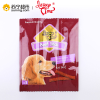 Jekey Time狗零食犬用牛肉连体挤条30g训狗奖励零食狗狗肉干肉片磨牙