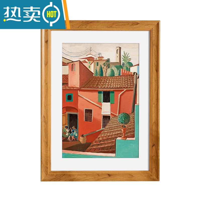 敬平相框摆台挂墙画框装裱儿童a3a4展示8寸10 12 18框架免打孔4k8开八 木纹色 18寸[可放35.5*45.5高清大图