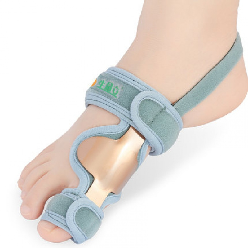拇外翻矫正器大脚骨脚趾拇指外翻矫形带姆脚孤拐纠正成人儿童蓝色右脚