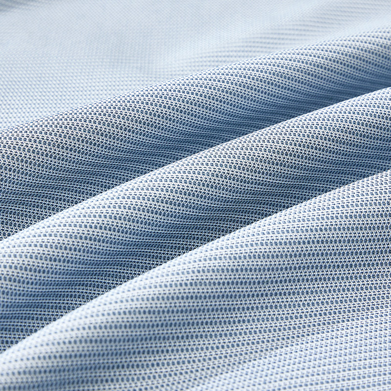 罗莱 星河·碳光双层提花冰丝席三件套蓝色150*200cm高清大图