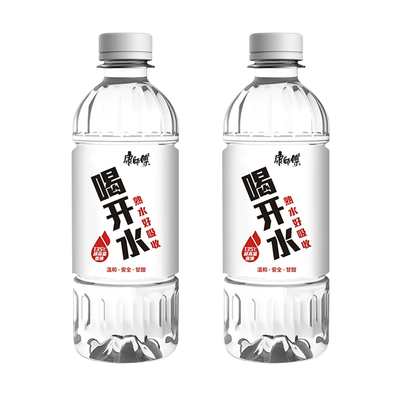 康师傅 喝开水380ml*3瓶装饮用水家用水矿泉水饮品高清大图