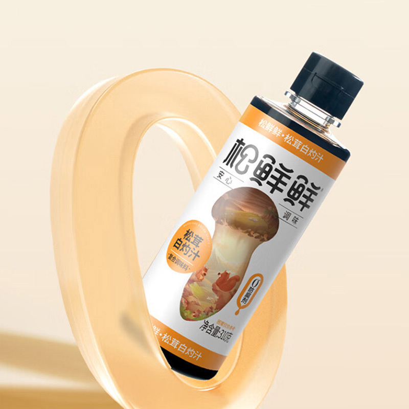 松鲜鲜调味品新升级金标松茸一品鲜白灼汁油醋汁山野寻鲜礼盒1470g高清大图