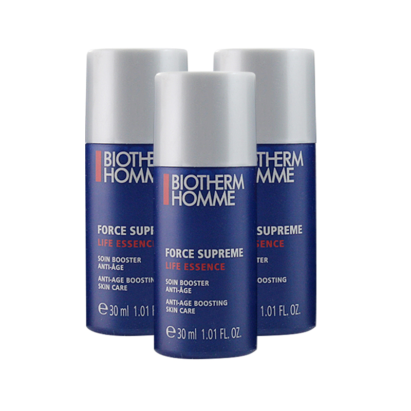 【国内专柜版中小样】碧欧泉(BIOTHERM)男士滋养紧致生机爽肤水30ml*3