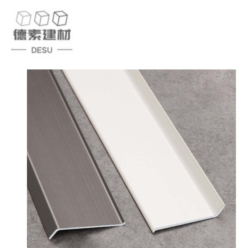 德素 铝合金踢脚线 (颜色备注)80mm/米高清大图