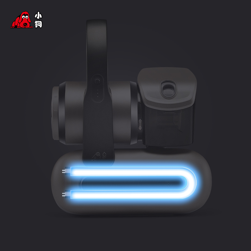 小狗(PUPPY)无线床铺除螨机除螨仪家用吸尘器D-620 Quiet 紫外线杀菌支持变频功能 除螨虫