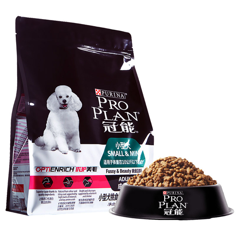 冠能狗粮小型犬成犬粮泰迪比熊贵宾挑食美毛亮毛通用犬主粮25kg