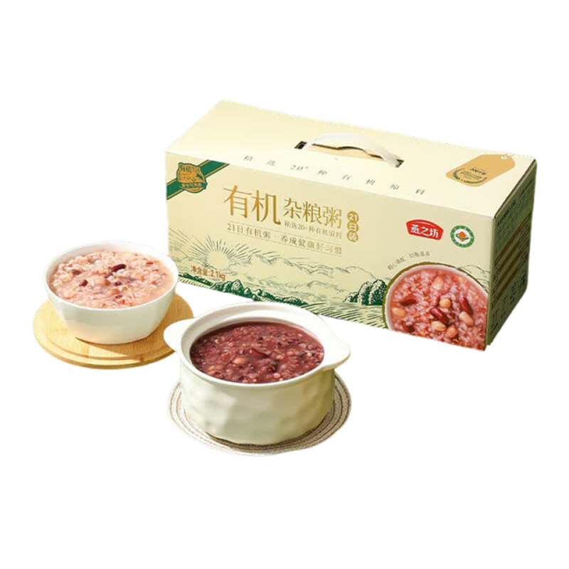 燕之坊 八宝粥米 养生营养粥 21日有机杂粮粥 2.1kg / 盒高清大图