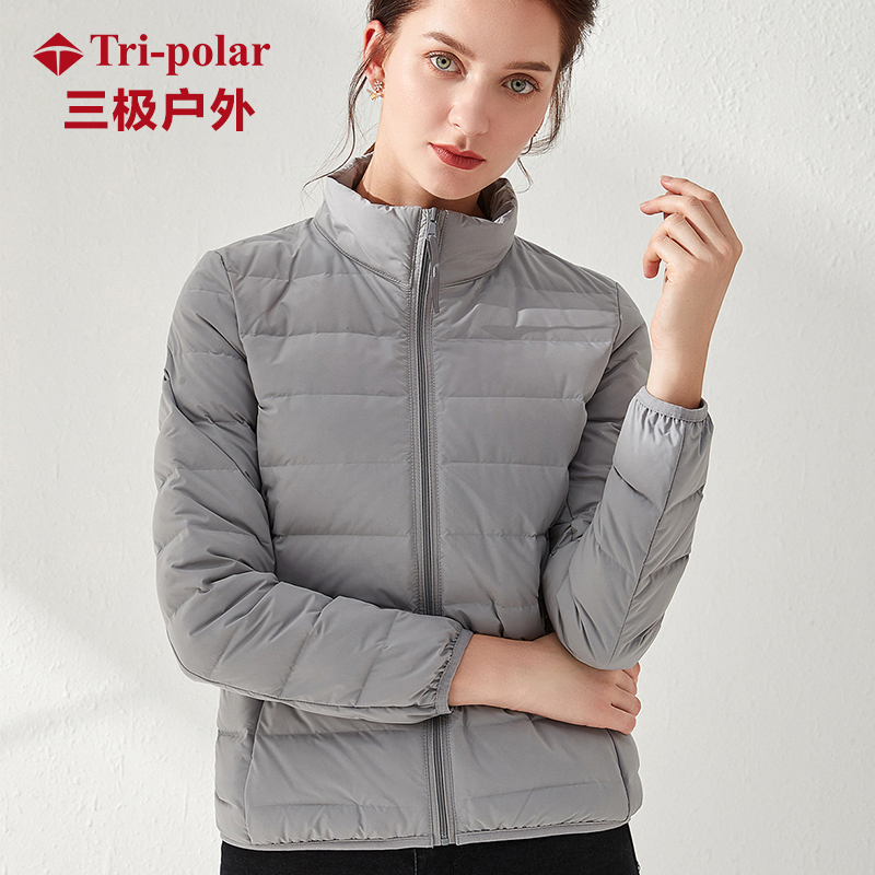 TP9013 新款韩版外套秋冬立领羽绒服女短款