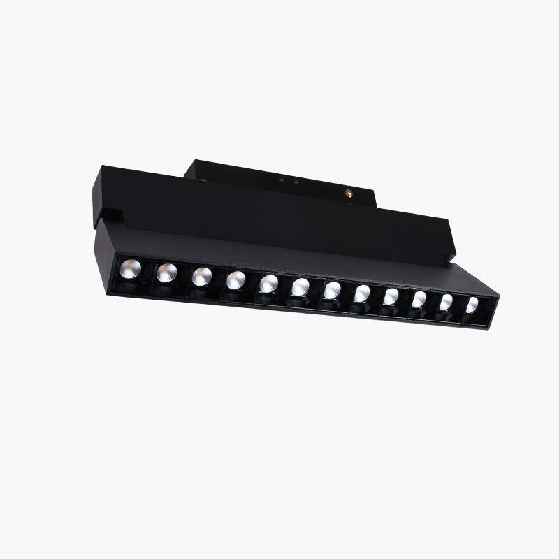 折叠灯6w暖光磁吸灯无主灯led泛光灯格栅灯轨道灯折叠灯吊线灯轨道