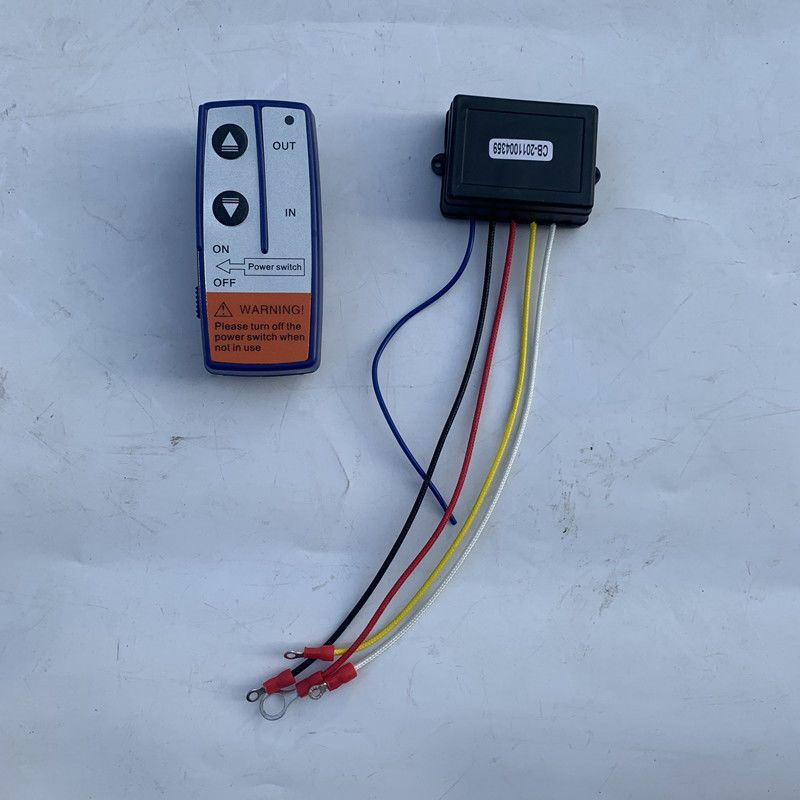 12V分体式继电器一个 绞盘继电器250A 450A 12000磅电动绞盘控制器电磁继电器防水