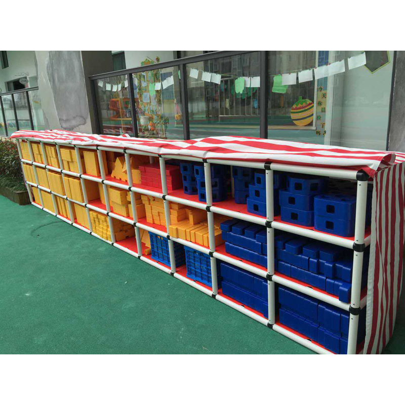 幼儿园户外室内玩具收纳架防雨防水布积木置物架储物柜玩具收纳架