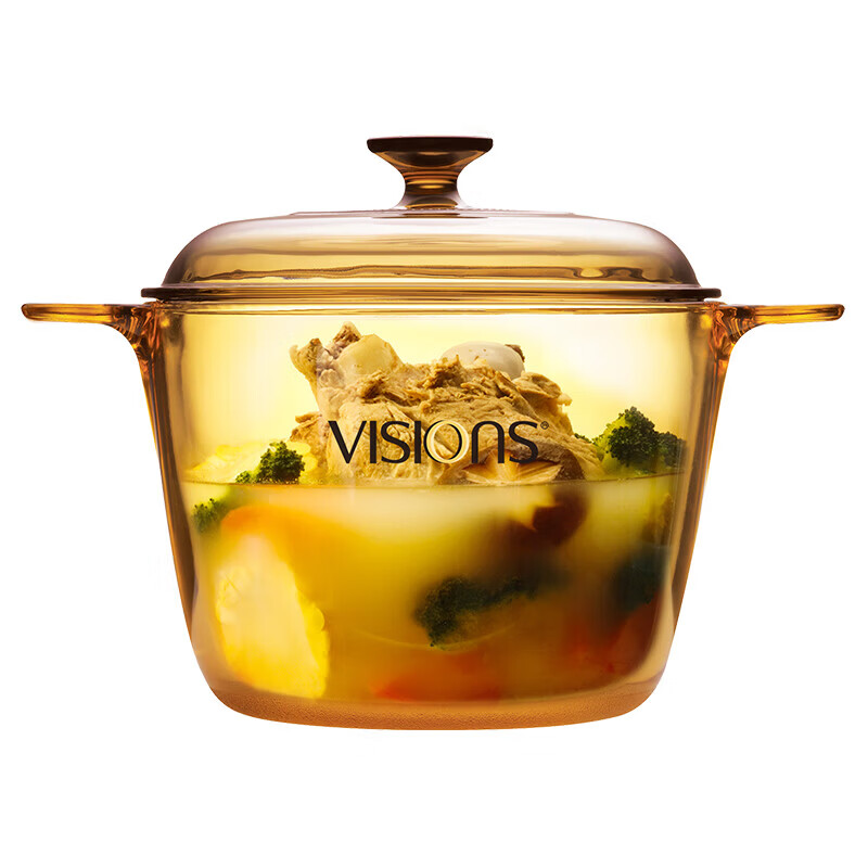 VISIONS晶彩透明锅3. 5L(黄盒)