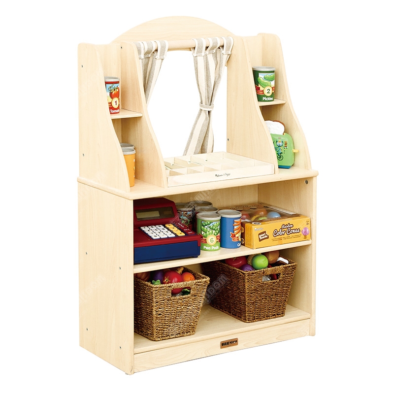 挪葳森林多功能扮演台-枫木纹高清大图