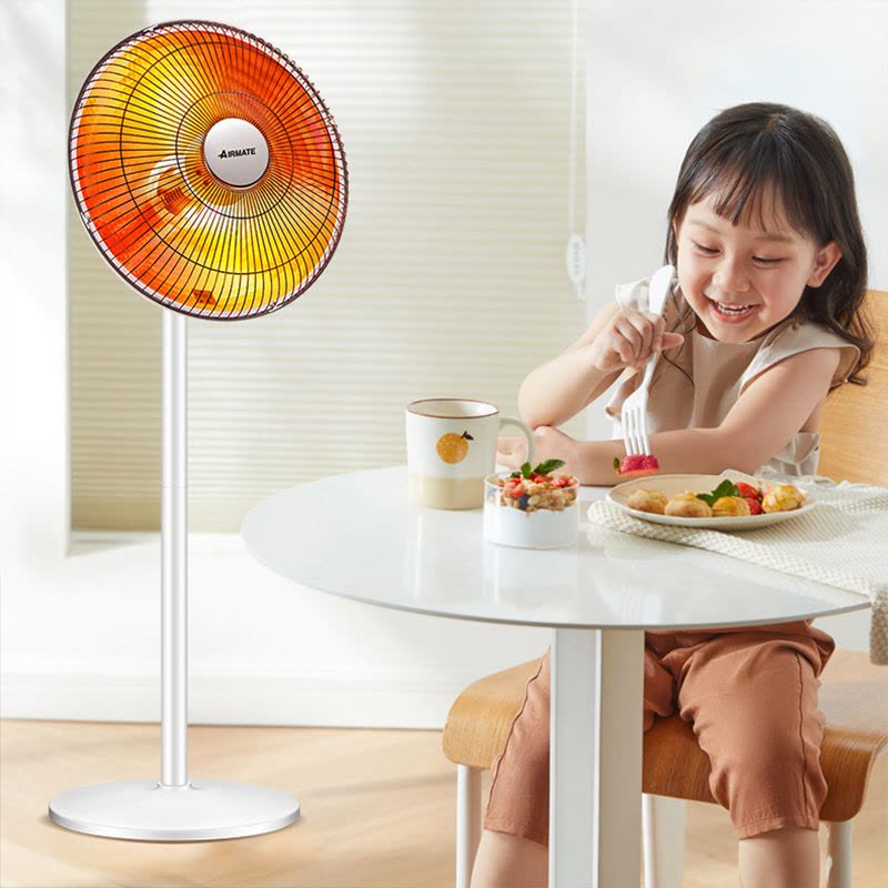 艾美特(Airmate) 小太阳 取暖器 3档调节 倾倒断电 摇头功能 PTC陶瓷加热 电暖气 HF12218图片