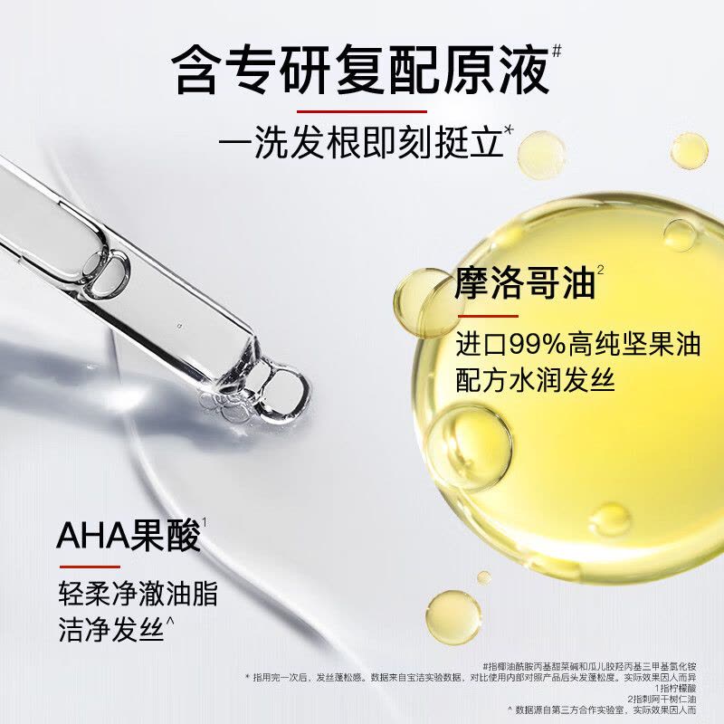 沙宣(VS)沙宣蓬蓬瓶无硅油蓬松长效控油清爽洗发水露500ml 男士女士洗头膏 蓬松水润款(秘境清香)500ml图片