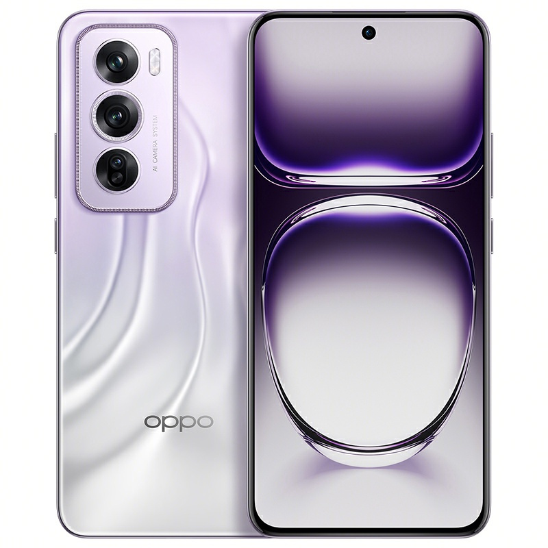 OPPO Reno12 Pro 银幻紫 16GB+256GB 超美小直屏 天玑9200+旗舰芯 智能拍照AI影像5G手机