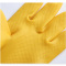 乳胶皮劳保手套4双 M码