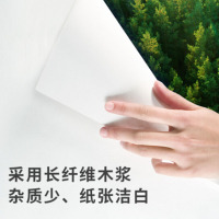 得力 3584 佳铂A4打印纸整箱 A4复印纸白纸批发 办公用品 500张/包 A4-70g-5包