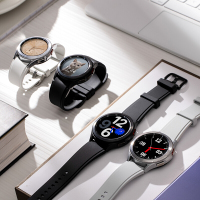 三星 SAMSUNG Galaxy Watch4 Classic 智能手表 Wear OS系统 蓝牙通话 42mm 雪川银