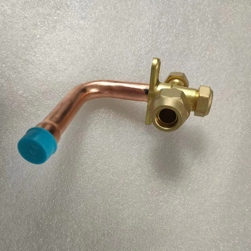 帮客材配 全新原件 空调外机截止阀 三通 低压弯管 4分弯管 12.7mm R410A变频 收前验货高清大图