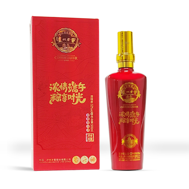 泸州老窖浓情端午52度 500ml 浓香型高度白酒 送礼收藏 商务宴请2970高清大图