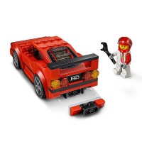 2019乐高赛车法拉利F40 Competizione75890男孩拼插积木玩具