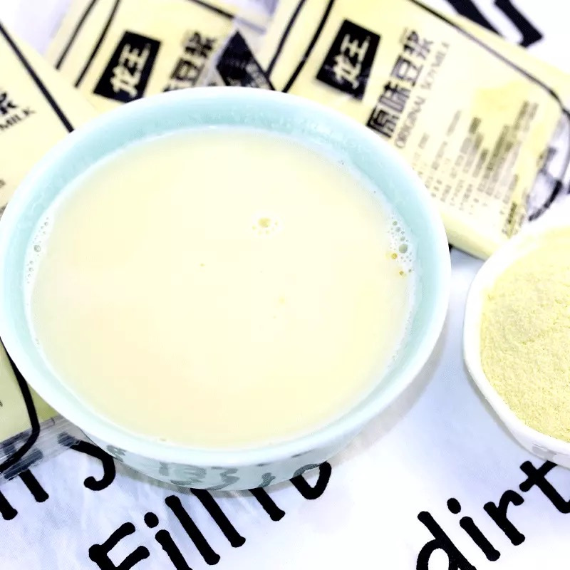 龙王豆浆粉210gx4袋速溶豆浆(原味2袋+甜味2袋)