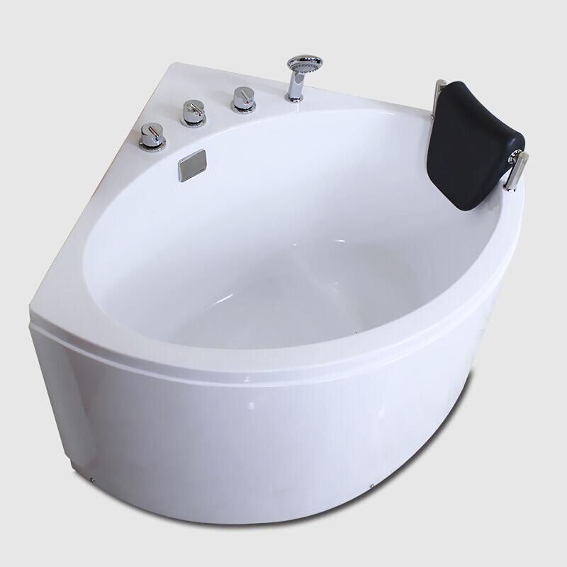 三角形扇形浴缸独立式普通小户型浴缸泡澡王浴盆家用卫生间超深款
