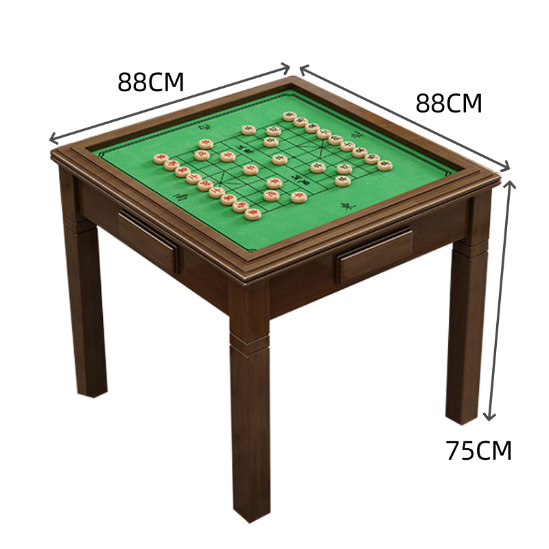 铭思达棋牌桌一桌四椅套高清大图
