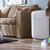飞利浦(PHILIPS)空气净化器家用除甲醛 除雾霾除病菌加湿净化卧室空气净化器 空气净化加湿一体机 AC4080