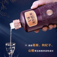 劲牌官方旗舰店 42度毛铺年份匠荞·匠15 500ml单瓶装
