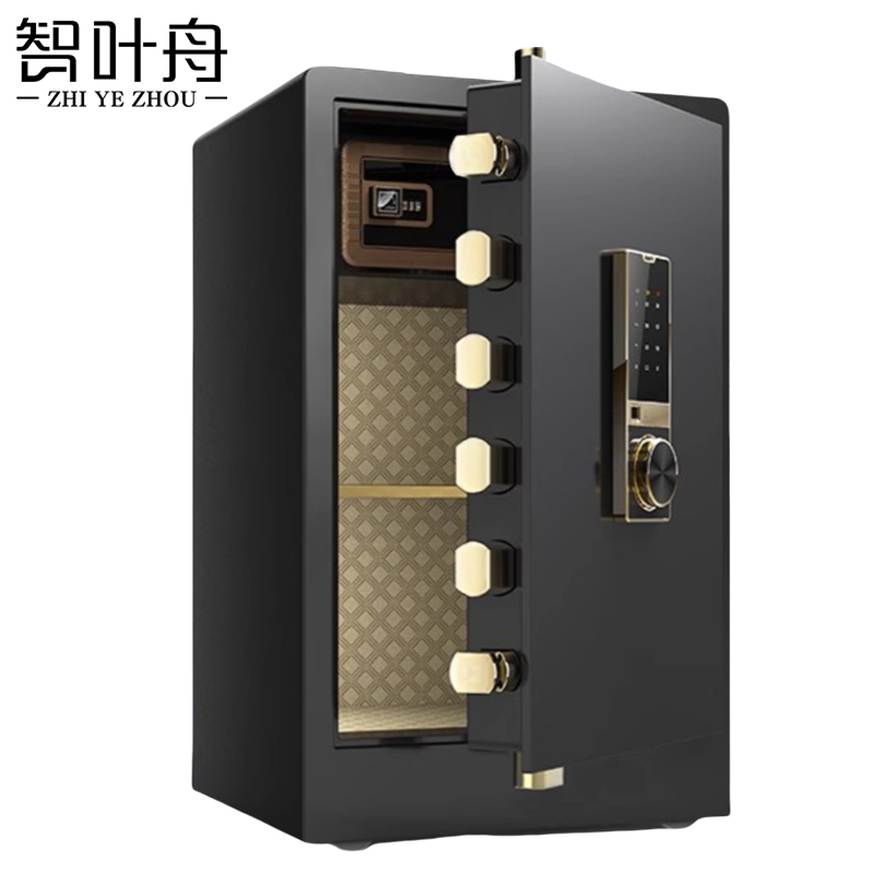 智叶舟保险柜指纹430*360*720mm台高清大图