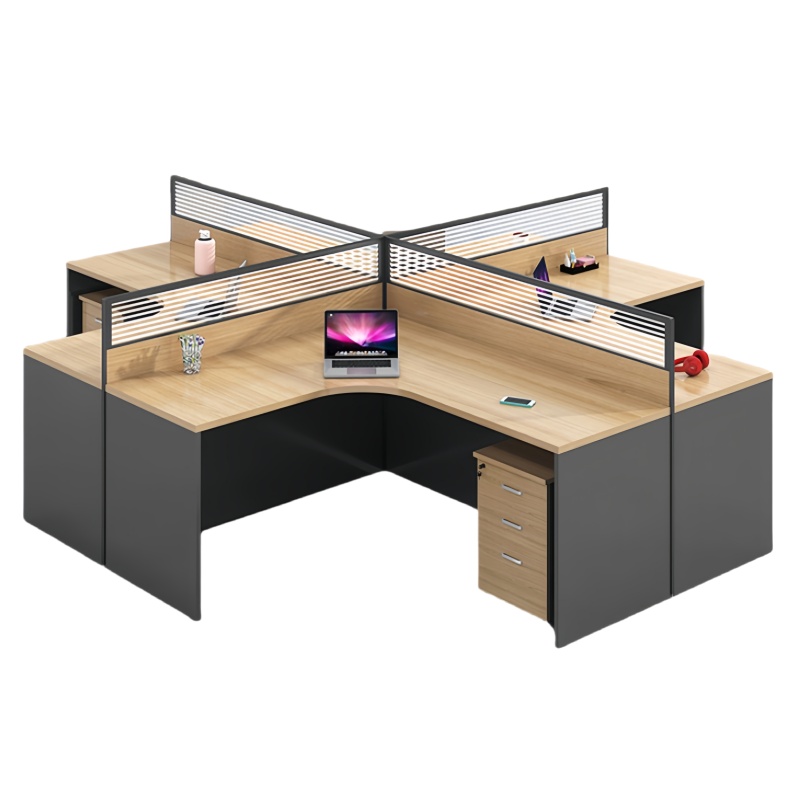 悦兴诚职员桌2.8*2.4*1.1m(含柜)套