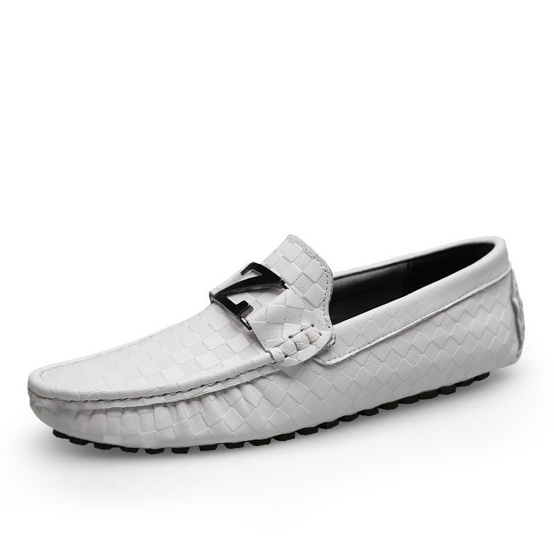 豆豆鞋韩版百搭男士个性男鞋一脚蹬男鞋2020新款社会人夜店潮鞋子百搭