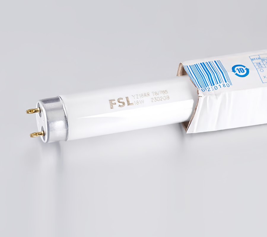 佛山照明(FSL)T8荧光灯管老式日光灯格栅灯管直管双端1.2米36W白光6500K高清大图