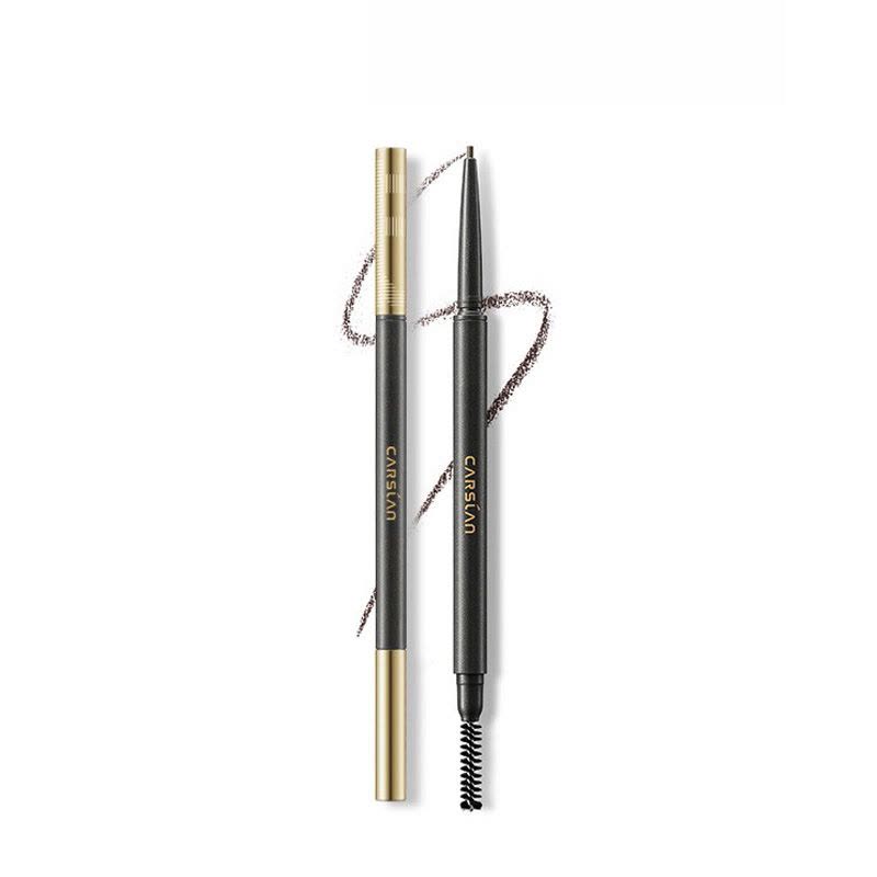 卡姿兰眉笔防水防汗持久不易晕染自动眉笔一字眉画眉带眉刷彩妆 速描精细眉笔0.1g图片