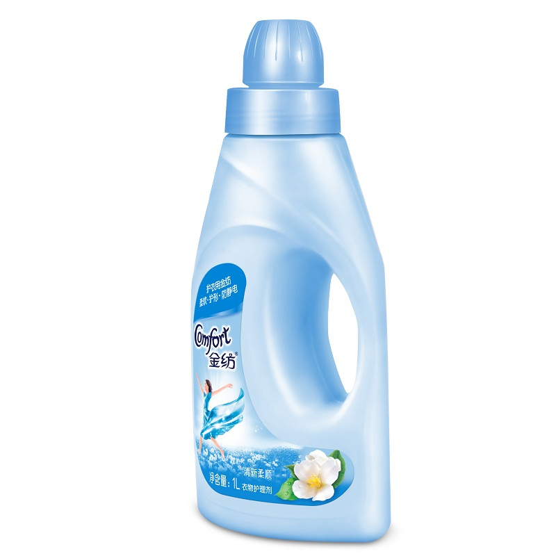 金纺衣物护理剂柔软清新柔顺剂持久留香1000ml 1L