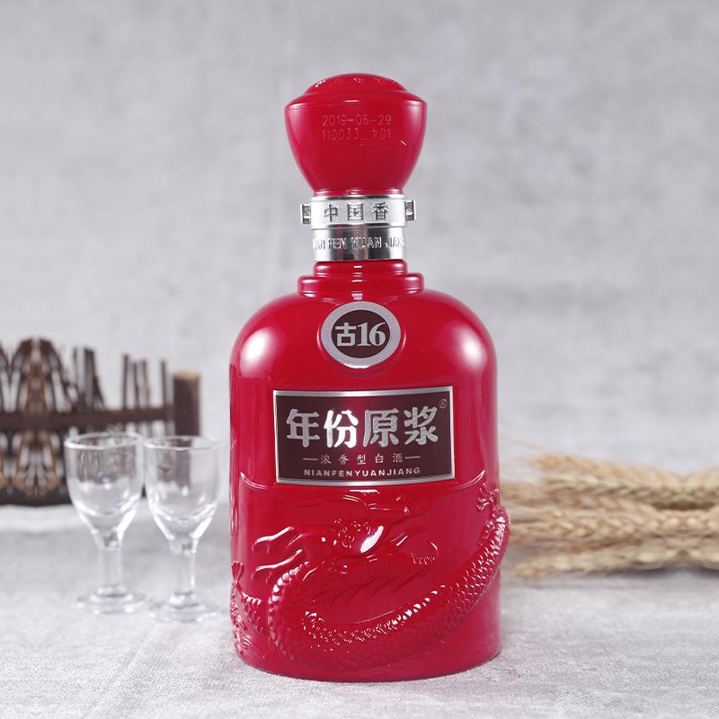 古16 50度500ml*6瓶 浓香型白酒整箱高清大图