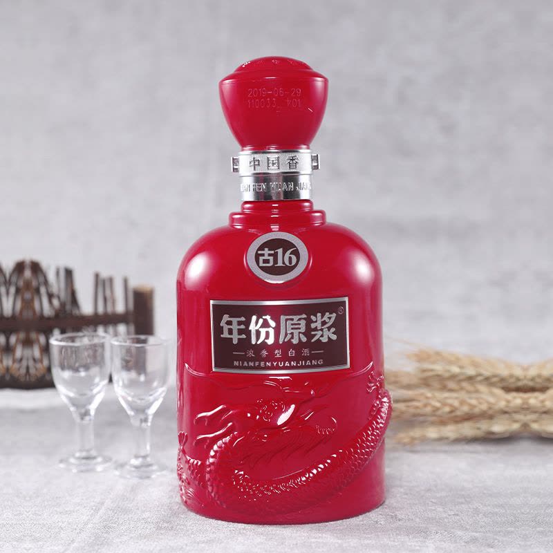 古16 50度500ml*6瓶 浓香型白酒整箱图片