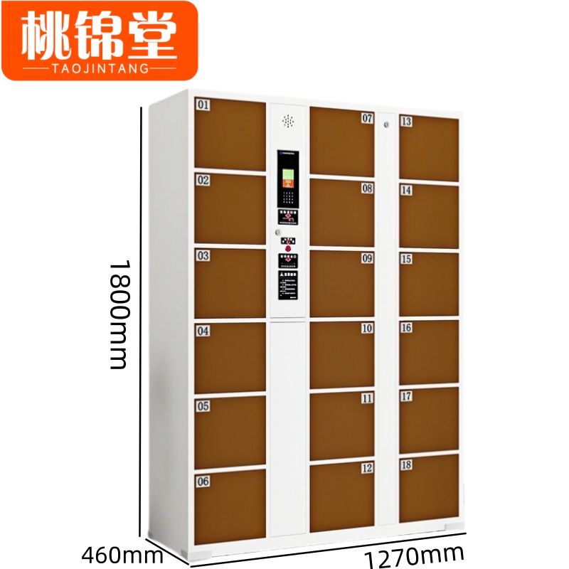 桃锦堂存包柜 寄存柜18门台