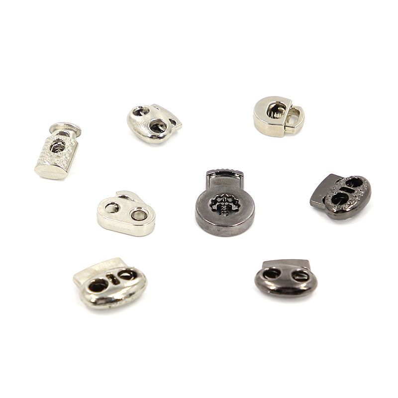 金属弹簧扣帽子扣卡扣纽扣止绳扣松紧扣子猪鼻扣衣服调节扣64颗