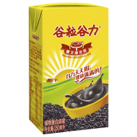 谷粒谷力 黑芝麻浓浆 谷物饮料五谷杂粮 早餐奶不含牛奶 谷物浓浆 250ml*16 /整箱