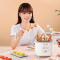九阳(Joyoung)F-12FZ618电饭煲1.2L家用迷你小型可蒸煮饭锅电饭锅学生宿舍白色款