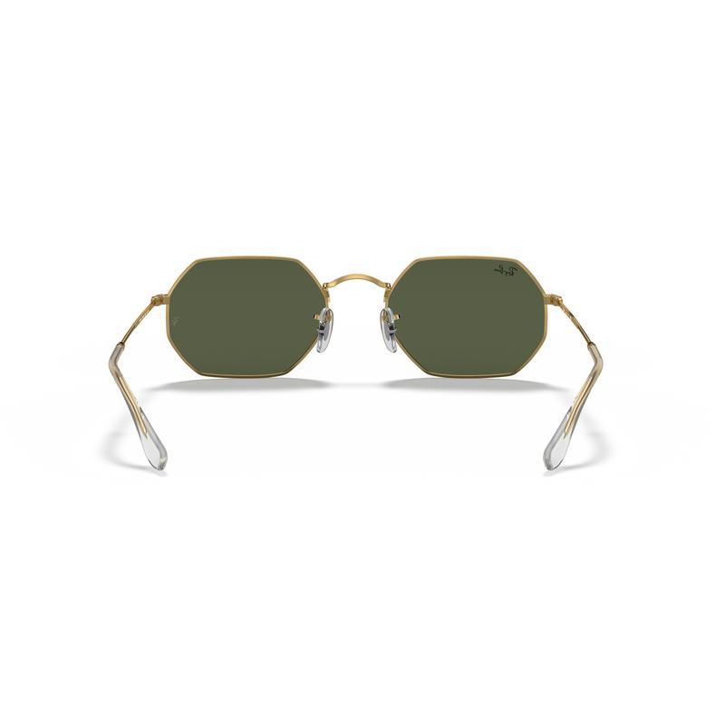 RayBan男士复古八角形太阳镜 个性金色框架时尚潮流配饰墨镜