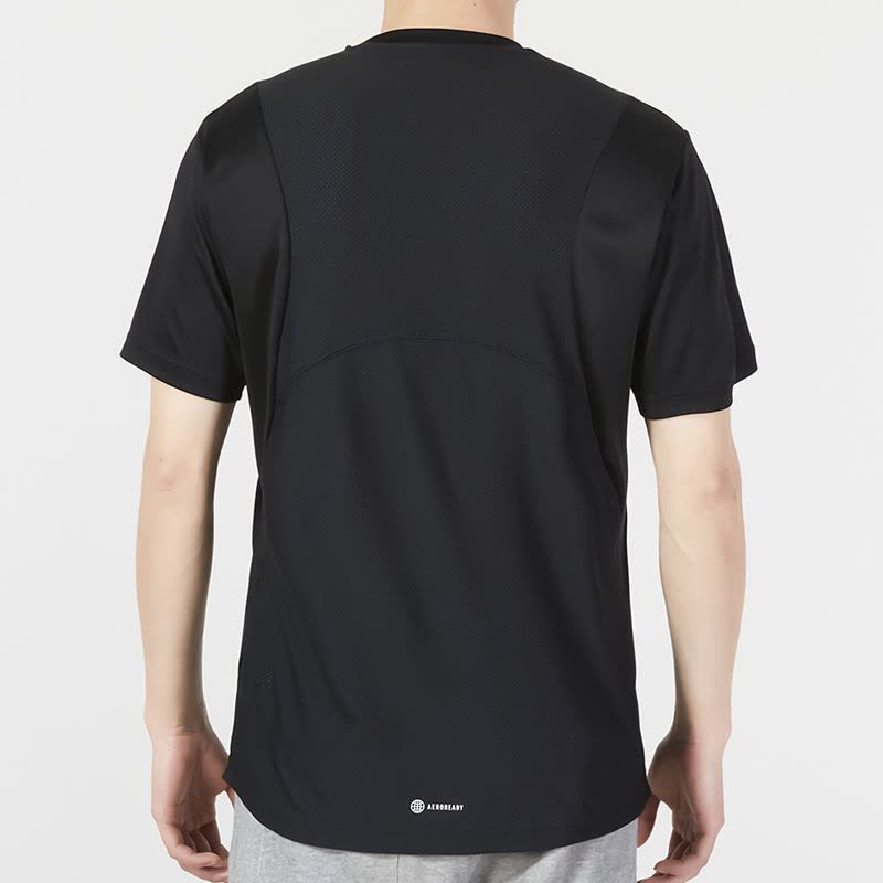 adidas/阿迪达斯男装训练运动休闲速干透气短袖T恤IB7915 C图片
