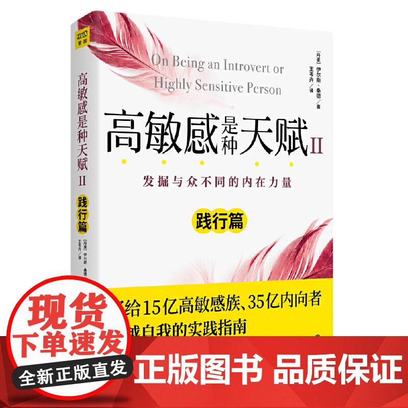 高敏感是种天赋2(践行篇)发掘与众不同的内在力量 伊尔斯·桑德 北京联合出版有限公司 正版书籍高清大图